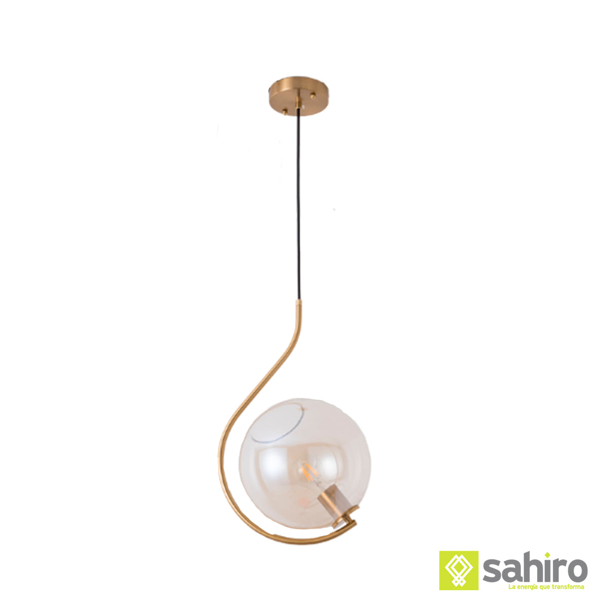 Lámpara Colgante Dorada - 2CLDI116