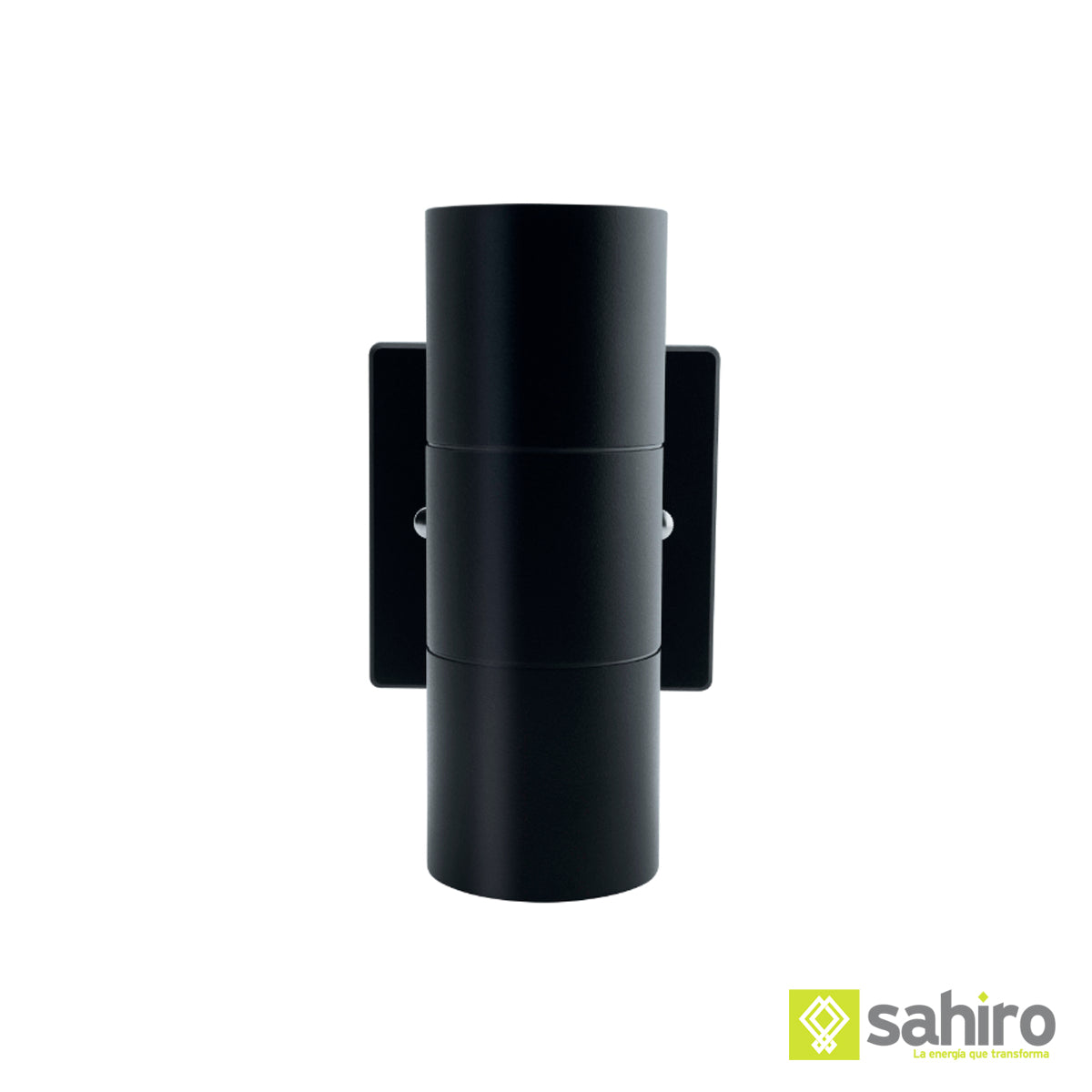 Lámpara De Pared Para Exterior Cilíndrico Negro - ADE-019