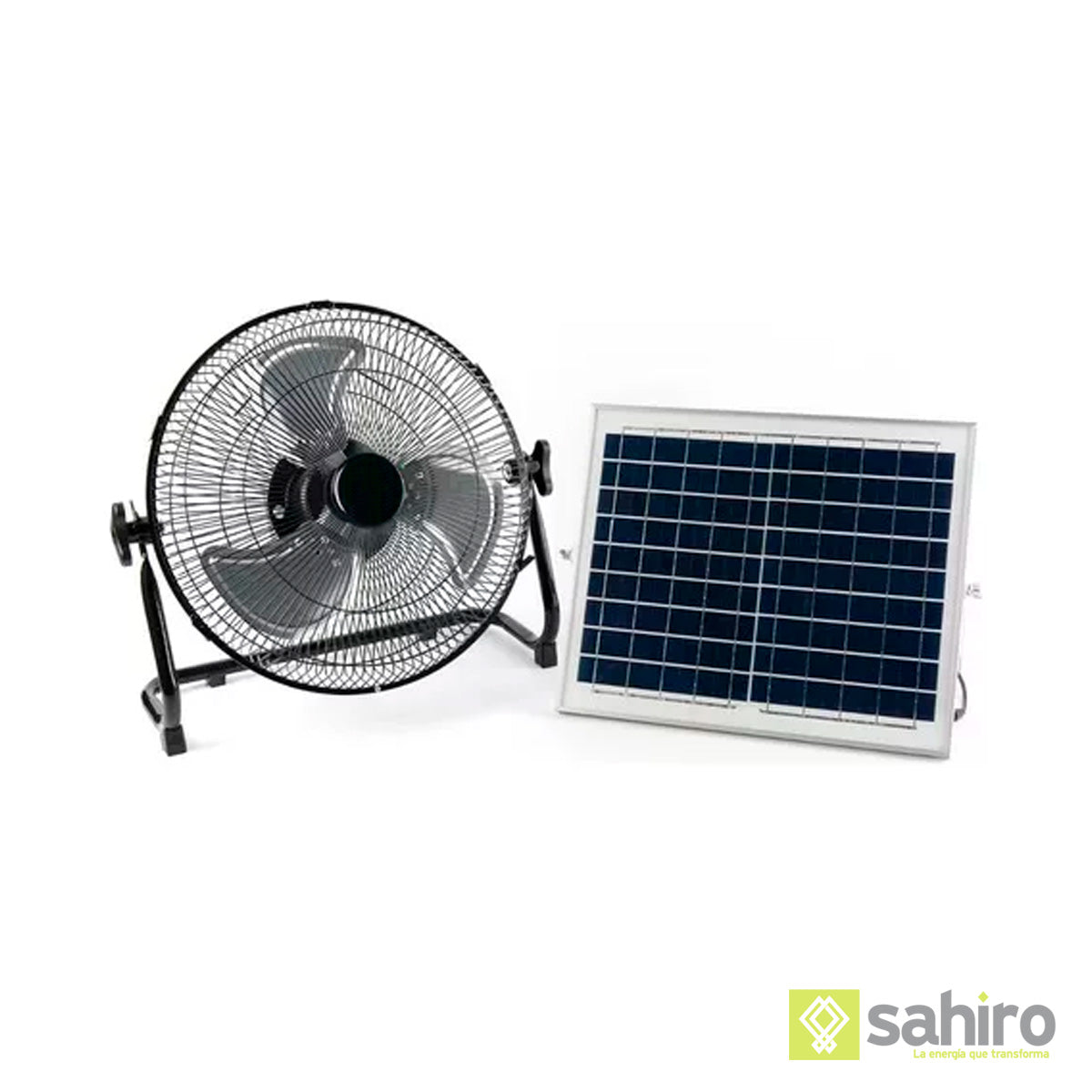 VENTILADOR SOLAR RECARGABLE 12" - AIRS25W07