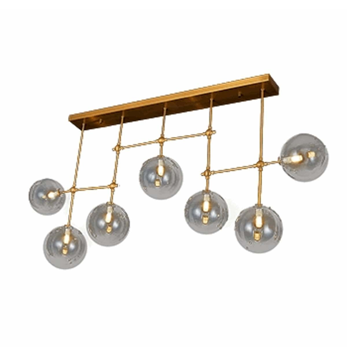 Lámpara Decorativa Techo Dorada - 2CHI04