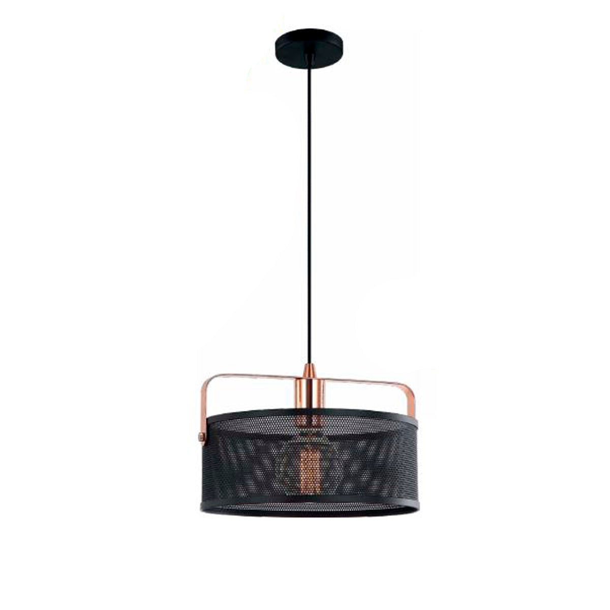 Lámpara Decorativa Negra/Cobre - 6330 N
