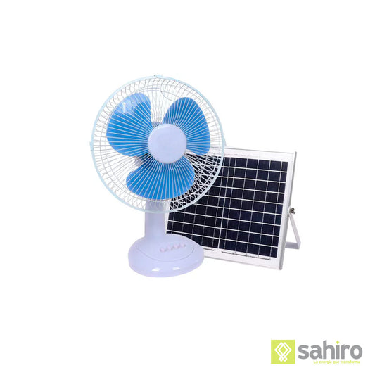 VENTILADOR SOLAR RECARGABLE 12" - AIRS25W08