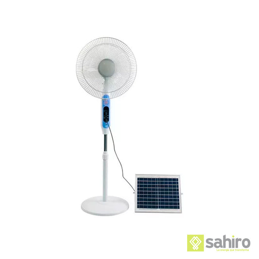 VENTILADOR SOLAR RECARGABLE 16" - AIRS25W09