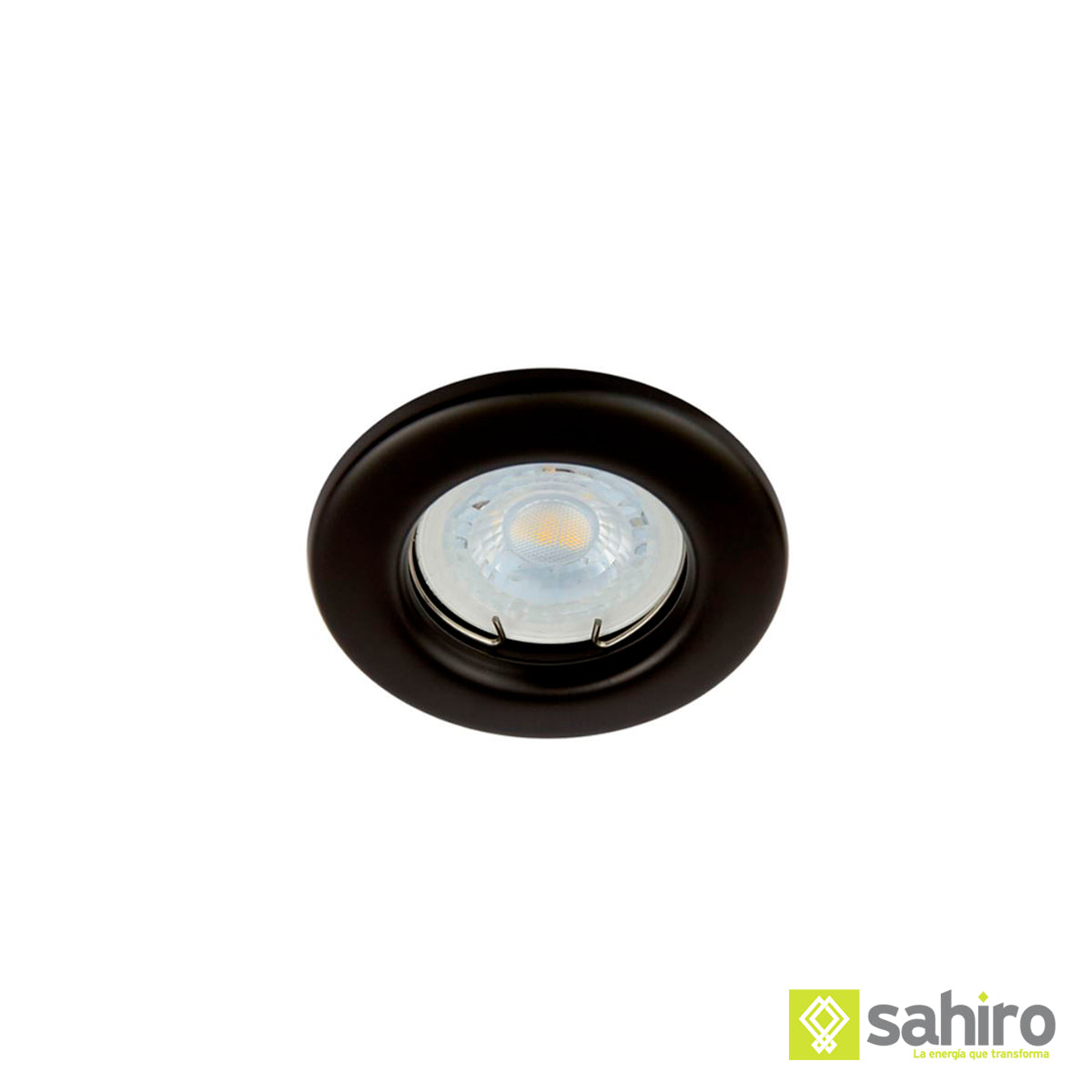 Lámpara De Empotrar Fija Negro - YD-220/N
